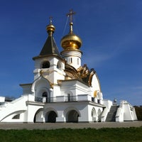 Photo taken at Храм Серафима Саровского by Oleg on 10/4/2012