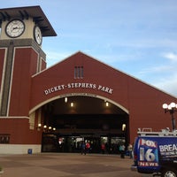 Photo taken at Dickey-Stephens Park by Lee on 4/21/2013