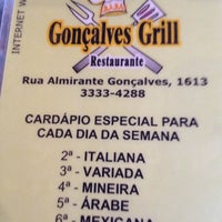 Foto diambil di Restaurante Gonçalves oleh Fernando pada 11/5/2012