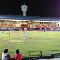 Photo taken at Jurong East Stadium by Dai S. on 10/27/2012