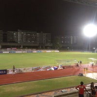 Photo taken at Woodlands Stadium by Dai S. on 3/14/2015