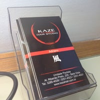 Foto tirada no(a) Kaze Hair Studio por RamylaFA em 10/20/2012