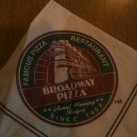 Photo taken at Broadway Pizza by Alexander M. on 10/6/2012