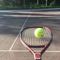 Photo taken at Malmin Tenniskentät by Artur N. on 6/1/2016
