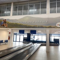 Photo taken at Aeroporto di Rimini Miramare (RMI) by Artem K. on 9/26/2022