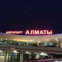 Foto tirada no(a) Almaty International Airport (ALA) por SNZHR  em 4/18/2013