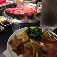 Photo taken at Manna Korean BBQ by Kate M. on 1/5/2015