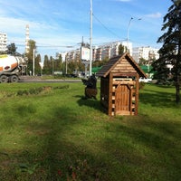 Photo taken at Проспект Правды Клумба by сергей on 10/13/2012