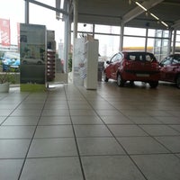 Photo taken at Autohaus Lehmann Nissan Seat by Uwe S. on 10/24/2012