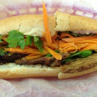 Photo taken at Tam&amp;#39;s Vietnamese Sandwich &amp;amp; Noodle Shop by George C. on 2/20/2013