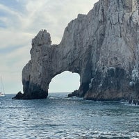 Photo taken at The Arch of Cabo San Lucas by Rene P. on 4/12/2024