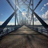 Photo taken at Old Chain of Rocks Bridge by Ryan S. on 9/21/2022