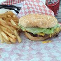 Photo taken at Down Town Burgers by Bruce on 3/24/2015