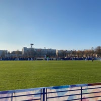Photo taken at СОК «Олимпийский» by Asya on 10/31/2021