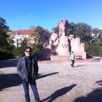 Photo taken at Spielplatz Arnswalder Platz by Mauro on 10/13/2012