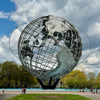 Photo taken at The Unisphere by Jonathan on 4/24/2024