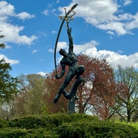 Photo taken at Rocket Thrower Statue by Jonathan on 4/24/2024