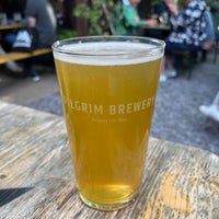 Photo taken at Pilgrim Brewery by Anthony L. on 5/3/2022