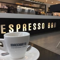 Photo taken at Macchiato Espresso Bar by Michael H. on 8/28/2015