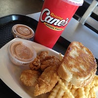Photo taken at Raising Cane&amp;#39;s Chicken Fingers by C.B. G. on 11/28/2012