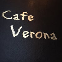 Photo taken at Cafe Verona by Jose on 4/18/2017