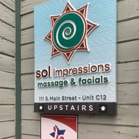 Photo taken at Sol Impressions Massage Studio by Tracey W. on 7/26/2020
