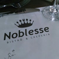 Photo taken at Noblesse Bistrô &amp;amp; Creperia by Renilson S. on 6/18/2015