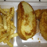 Photo taken at Raising Cane&amp;#39;s Chicken Fingers by Kyra on 3/16/2013