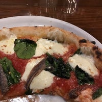 Photo taken at Andolini&amp;#39;s Pizzeria Sliced Blue Dome by Drea W. on 5/10/2019