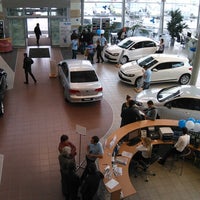 Photo taken at Volkswagen (Керг Уфа) by Новиков О. on 9/30/2012