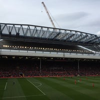 Photo taken at Anfield by Ivan on 4/10/2016