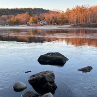 Photo taken at Houghton&amp;#39;s Pond by Sergey R. on 2/19/2024