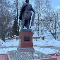 Photo taken at Памятник Александру Невскому by Sergey R. on 2/20/2022