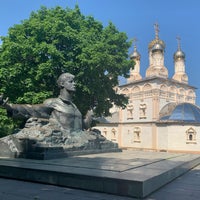 Photo taken at Памятник С. А. Есенину by Sergey R. on 6/14/2021