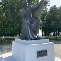 Photo taken at Памятник Андрею Рублёву by Sergey R. on 8/20/2021