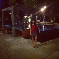 Photo taken at Poolside at Four Seasons Hotel Jakarta by Dhedhe Q. on 7/16/2013