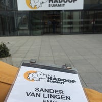 Photo taken at Hadoop Summit by Sander van Lingen on 4/16/2015