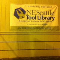 Photo taken at NE Seattle Tool Library by Rory S. on 2/22/2013