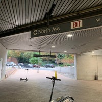 Photo taken at MARTA - North Ave Station by Martin R. on 10/29/2019