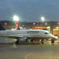 Photo taken at Lufthansa Flight LH 3244 by Sébastien on 12/17/2012