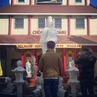 Photo taken at Chua Giac Hoang Buddhist Temple by Patrick P. on 2/10/2013