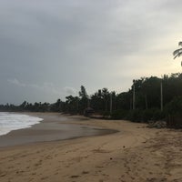 Photo taken at Tangalle Beach by Sena E. on 8/25/2018