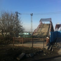 Photo taken at Переходной Мост by Вадим Dj Ritm Б. on 4/3/2012