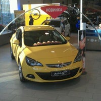 Photo taken at FAVORIT MOTORS Opel by Denis L. on 1/27/2012