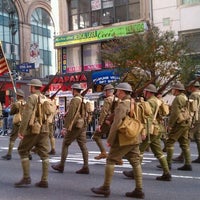 Photo taken at Veterans Day Parade by Derrick C. on 11/11/2011