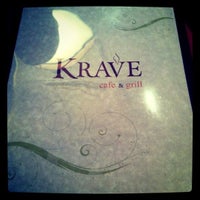 Снимок сделан в Krave Cafe &amp;amp; Grill пользователем Keri B. 4/16/2011