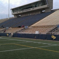 Photo taken at Highlander Stadium by Jon M. on 2/9/2012