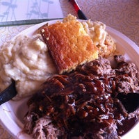 Photo taken at Nat&amp;#39;s Real Pit Barbecue by Sandra N. on 2/21/2012
