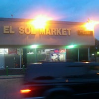 Photo taken at El Sol Market by Robert B. on 4/10/2012