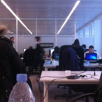 Photo taken at Groupon HQ Belgium by Roald L. on 1/17/2012